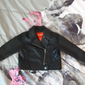 Faux leather jacket
